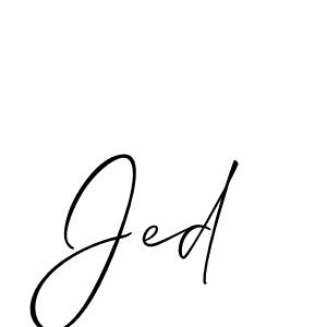 You can use this online signature creator to create a handwritten signature for the name Jed. This is the best online autograph maker. Jed signature style 2 images and pictures png