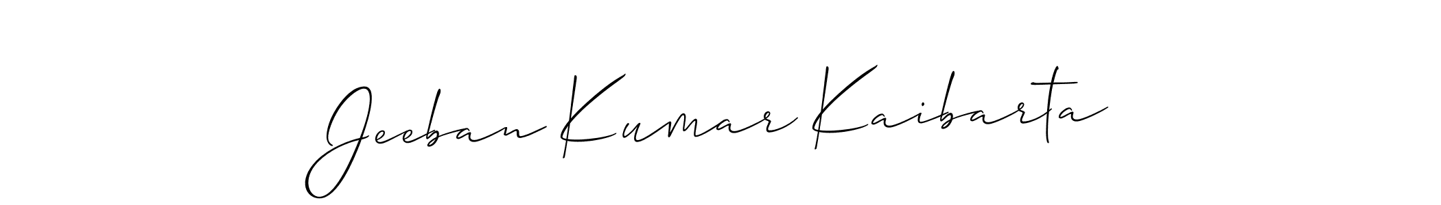 Similarly Allison_Script is the best handwritten signature design. Signature creator online .You can use it as an online autograph creator for name Jeeban Kumar Kaibarta. Jeeban Kumar Kaibarta signature style 2 images and pictures png