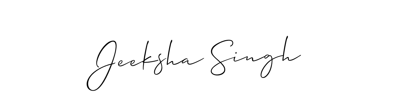 See photos of Jeeksha Singh official signature by Spectra . Check more albums & portfolios. Read reviews & check more about Allison_Script font. Jeeksha Singh signature style 2 images and pictures png