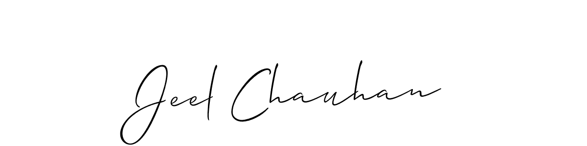 You can use this online signature creator to create a handwritten signature for the name Jeel Chauhan. This is the best online autograph maker. Jeel Chauhan signature style 2 images and pictures png