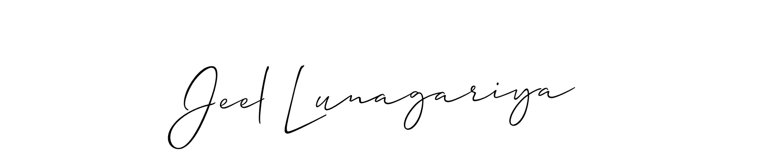 See photos of Jeel Lunagariya official signature by Spectra . Check more albums & portfolios. Read reviews & check more about Allison_Script font. Jeel Lunagariya signature style 2 images and pictures png