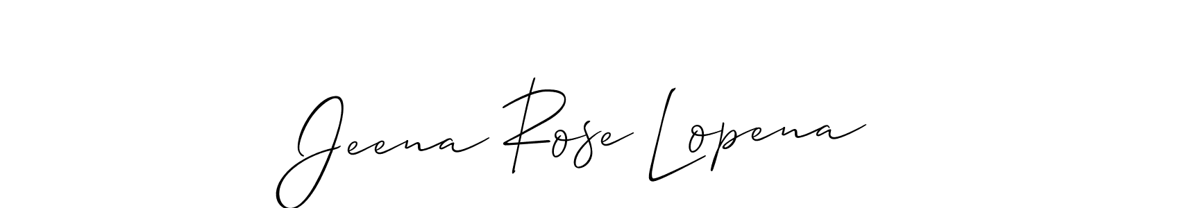 Check out images of Autograph of Jeena Rose Lopena name. Actor Jeena Rose Lopena Signature Style. Allison_Script is a professional sign style online. Jeena Rose Lopena signature style 2 images and pictures png