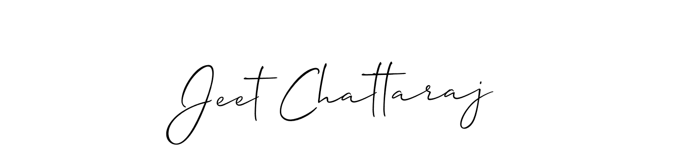How to Draw Jeet Chattaraj signature style? Allison_Script is a latest design signature styles for name Jeet Chattaraj. Jeet Chattaraj signature style 2 images and pictures png