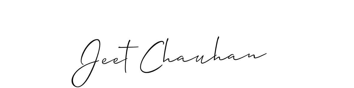 Make a beautiful signature design for name Jeet Chauhan. Use this online signature maker to create a handwritten signature for free. Jeet Chauhan signature style 2 images and pictures png