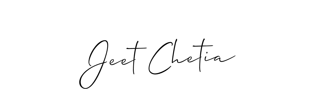 How to Draw Jeet Chetia signature style? Allison_Script is a latest design signature styles for name Jeet Chetia. Jeet Chetia signature style 2 images and pictures png