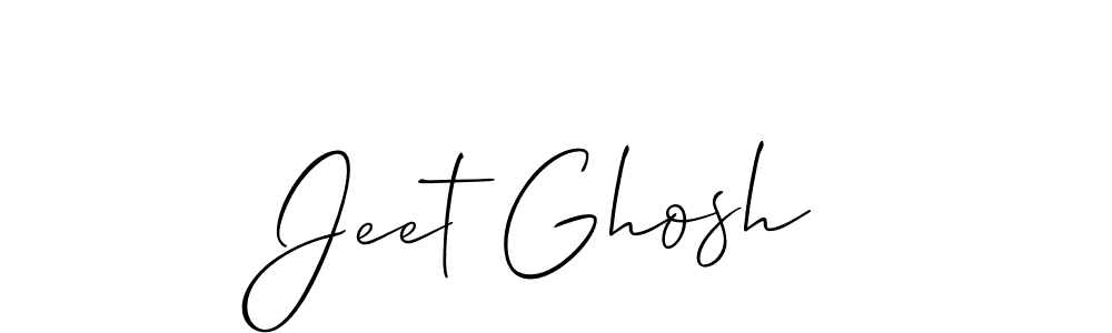 You should practise on your own different ways (Allison_Script) to write your name (Jeet Ghosh) in signature. don't let someone else do it for you. Jeet Ghosh signature style 2 images and pictures png