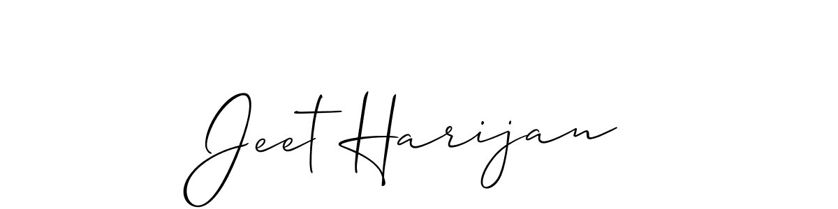 Jeet Harijan stylish signature style. Best Handwritten Sign (Allison_Script) for my name. Handwritten Signature Collection Ideas for my name Jeet Harijan. Jeet Harijan signature style 2 images and pictures png