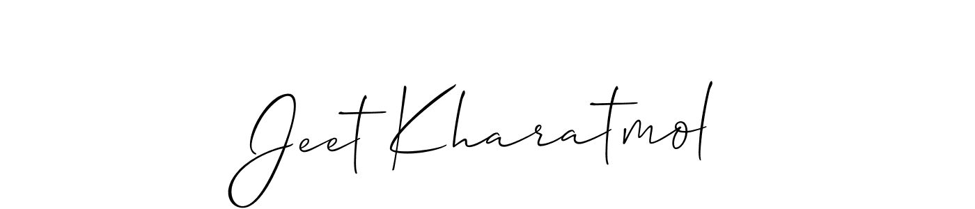 Once you've used our free online signature maker to create your best signature Allison_Script style, it's time to enjoy all of the benefits that Jeet Kharatmol name signing documents. Jeet Kharatmol signature style 2 images and pictures png