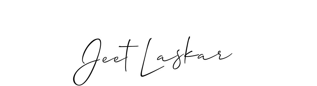 Also You can easily find your signature by using the search form. We will create Jeet Laskar name handwritten signature images for you free of cost using Allison_Script sign style. Jeet Laskar signature style 2 images and pictures png