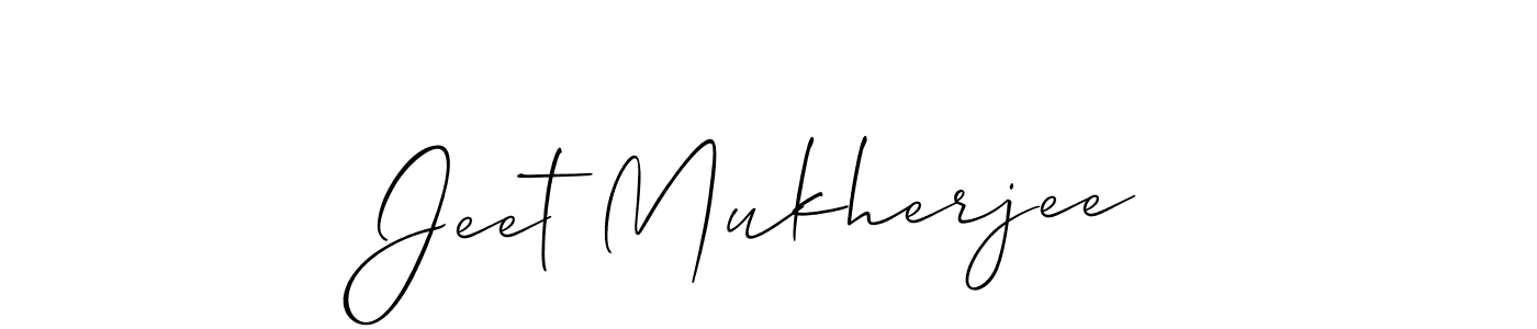 Make a short Jeet Mukherjee signature style. Manage your documents anywhere anytime using Allison_Script. Create and add eSignatures, submit forms, share and send files easily. Jeet Mukherjee signature style 2 images and pictures png