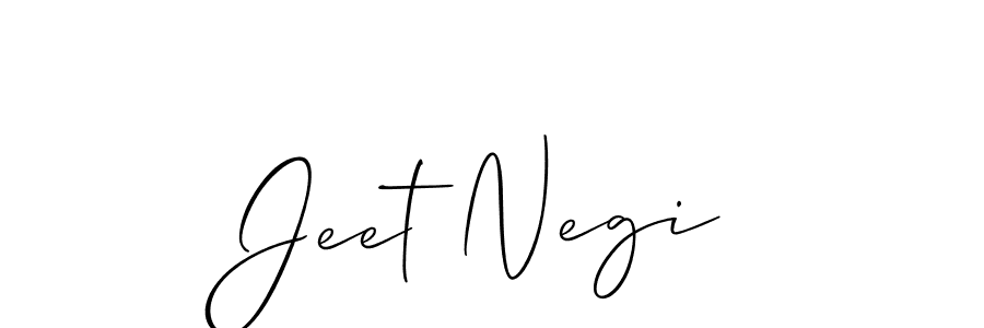 You should practise on your own different ways (Allison_Script) to write your name (Jeet Negi) in signature. don't let someone else do it for you. Jeet Negi signature style 2 images and pictures png
