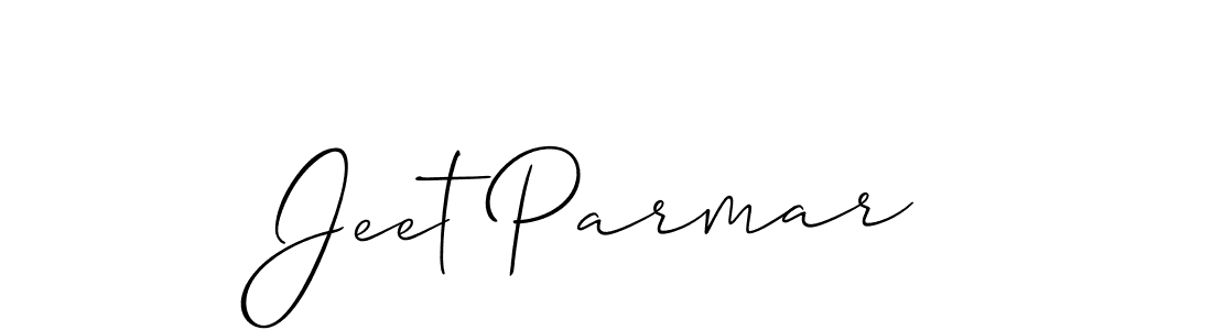 You should practise on your own different ways (Allison_Script) to write your name (Jeet Parmar) in signature. don't let someone else do it for you. Jeet Parmar signature style 2 images and pictures png