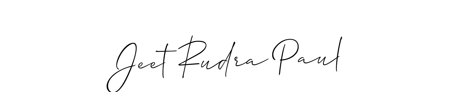 Jeet Rudra Paul stylish signature style. Best Handwritten Sign (Allison_Script) for my name. Handwritten Signature Collection Ideas for my name Jeet Rudra Paul. Jeet Rudra Paul signature style 2 images and pictures png