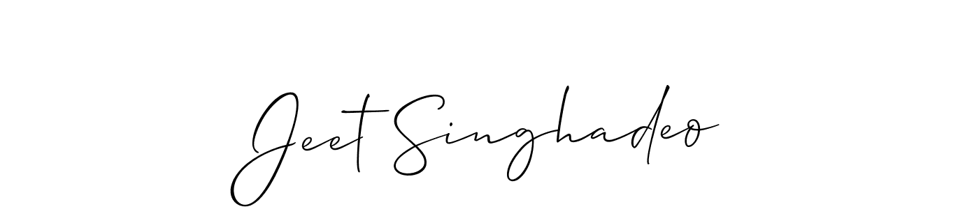 You can use this online signature creator to create a handwritten signature for the name Jeet Singhadeo. This is the best online autograph maker. Jeet Singhadeo signature style 2 images and pictures png