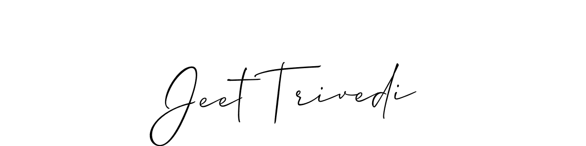 Make a beautiful signature design for name Jeet Trivedi. Use this online signature maker to create a handwritten signature for free. Jeet Trivedi signature style 2 images and pictures png