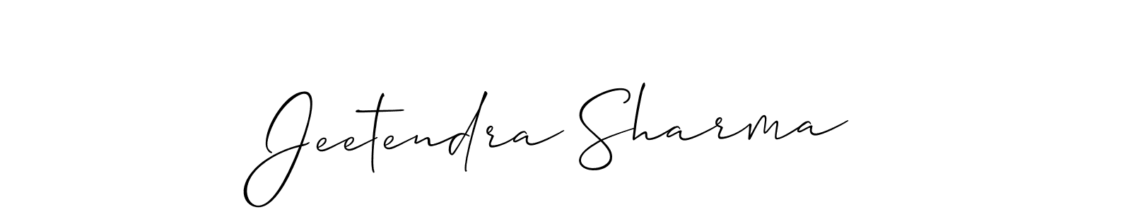 Best and Professional Signature Style for Jeetendra Sharma. Allison_Script Best Signature Style Collection. Jeetendra Sharma signature style 2 images and pictures png