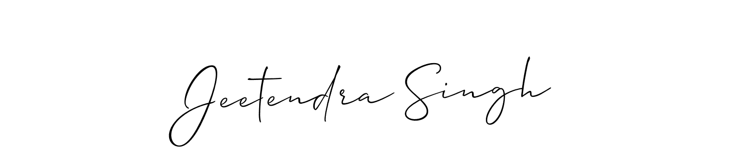 Create a beautiful signature design for name Jeetendra Singh. With this signature (Allison_Script) fonts, you can make a handwritten signature for free. Jeetendra Singh signature style 2 images and pictures png