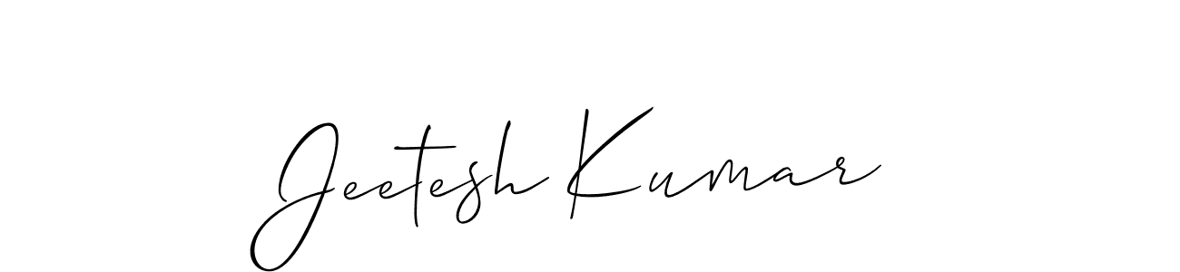 You can use this online signature creator to create a handwritten signature for the name Jeetesh Kumar. This is the best online autograph maker. Jeetesh Kumar signature style 2 images and pictures png