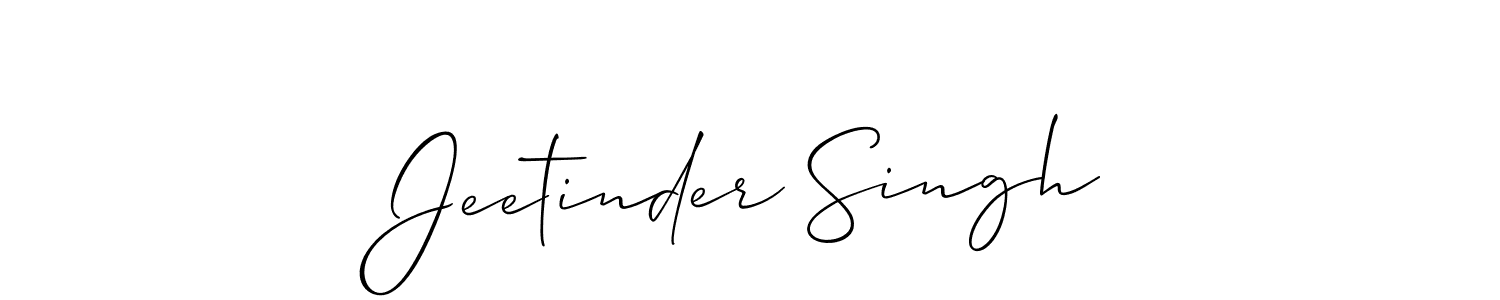 Make a short Jeetinder Singh signature style. Manage your documents anywhere anytime using Allison_Script. Create and add eSignatures, submit forms, share and send files easily. Jeetinder Singh signature style 2 images and pictures png