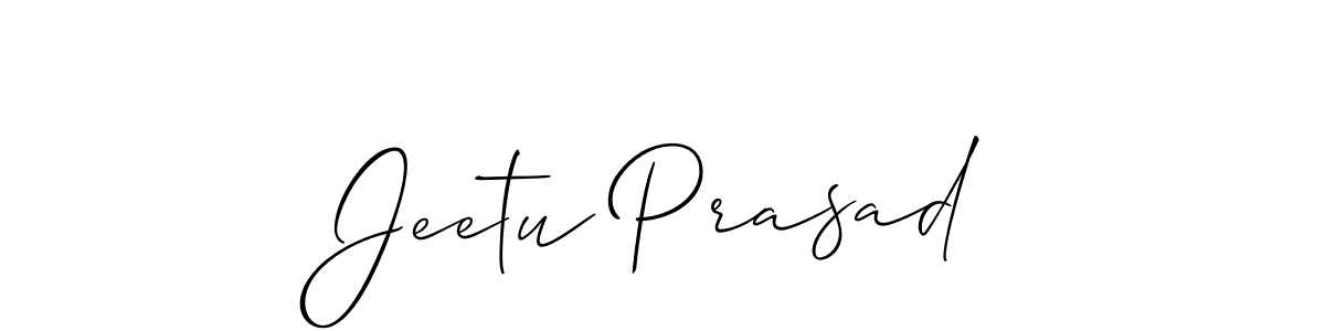 Make a beautiful signature design for name Jeetu Prasad. Use this online signature maker to create a handwritten signature for free. Jeetu Prasad signature style 2 images and pictures png