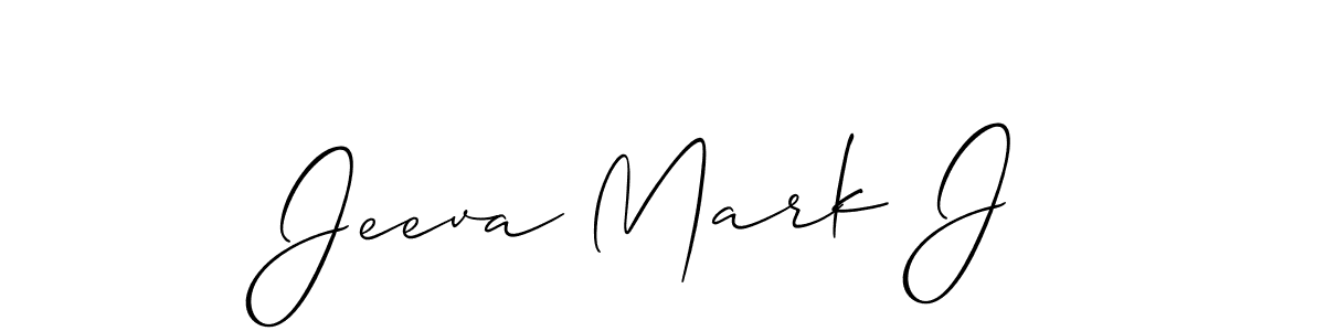 Similarly Allison_Script is the best handwritten signature design. Signature creator online .You can use it as an online autograph creator for name Jeeva Mark J. Jeeva Mark J signature style 2 images and pictures png