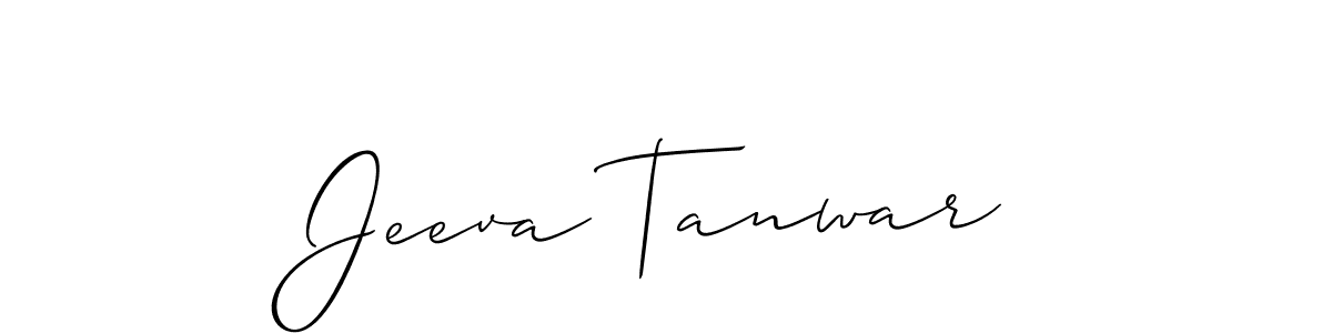 Once you've used our free online signature maker to create your best signature Allison_Script style, it's time to enjoy all of the benefits that Jeeva Tanwar name signing documents. Jeeva Tanwar signature style 2 images and pictures png