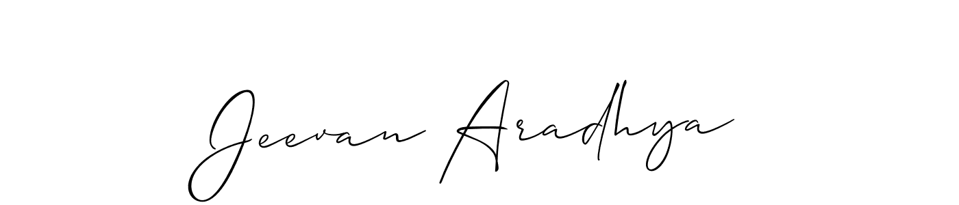 Here are the top 10 professional signature styles for the name Jeevan Aradhya. These are the best autograph styles you can use for your name. Jeevan Aradhya signature style 2 images and pictures png