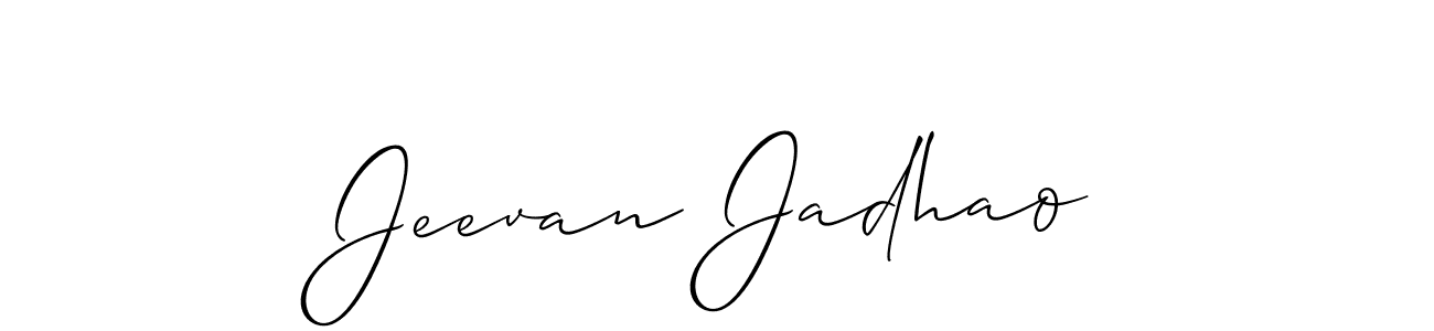 You can use this online signature creator to create a handwritten signature for the name Jeevan Jadhao. This is the best online autograph maker. Jeevan Jadhao signature style 2 images and pictures png