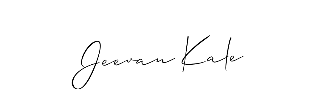 You should practise on your own different ways (Allison_Script) to write your name (Jeevan Kale) in signature. don't let someone else do it for you. Jeevan Kale signature style 2 images and pictures png