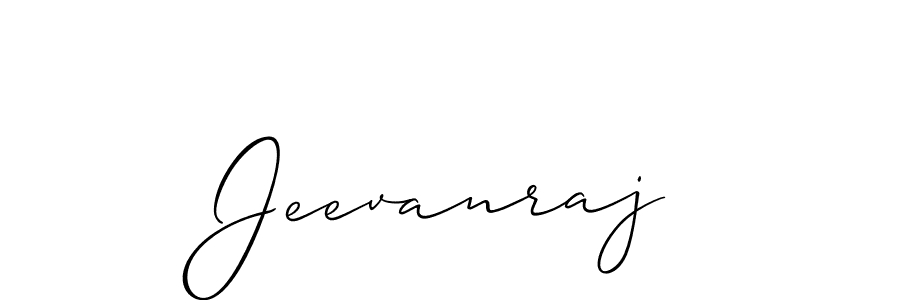 Jeevanraj stylish signature style. Best Handwritten Sign (Allison_Script) for my name. Handwritten Signature Collection Ideas for my name Jeevanraj. Jeevanraj signature style 2 images and pictures png