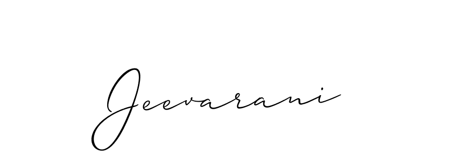 It looks lik you need a new signature style for name Jeevarani. Design unique handwritten (Allison_Script) signature with our free signature maker in just a few clicks. Jeevarani signature style 2 images and pictures png