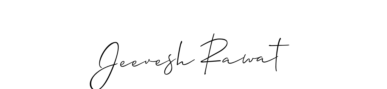 if you are searching for the best signature style for your name Jeevesh Rawat. so please give up your signature search. here we have designed multiple signature styles  using Allison_Script. Jeevesh Rawat signature style 2 images and pictures png