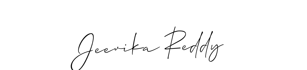 Make a beautiful signature design for name Jeevika Reddy. Use this online signature maker to create a handwritten signature for free. Jeevika Reddy signature style 2 images and pictures png