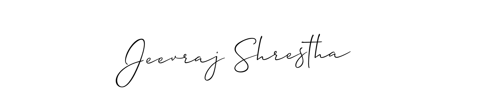 You can use this online signature creator to create a handwritten signature for the name Jeevraj Shrestha. This is the best online autograph maker. Jeevraj Shrestha signature style 2 images and pictures png
