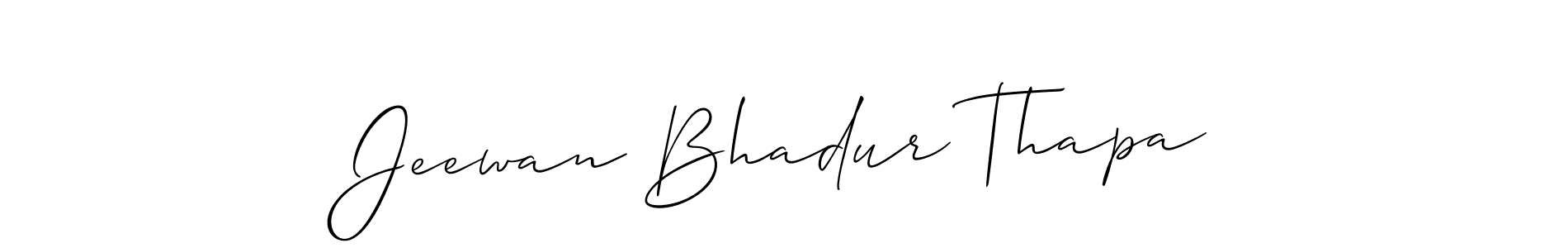 You can use this online signature creator to create a handwritten signature for the name Jeewan Bhadur Thapa. This is the best online autograph maker. Jeewan Bhadur Thapa signature style 2 images and pictures png