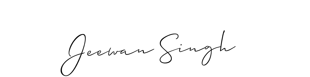 How to Draw Jeewan Singh signature style? Allison_Script is a latest design signature styles for name Jeewan Singh. Jeewan Singh signature style 2 images and pictures png