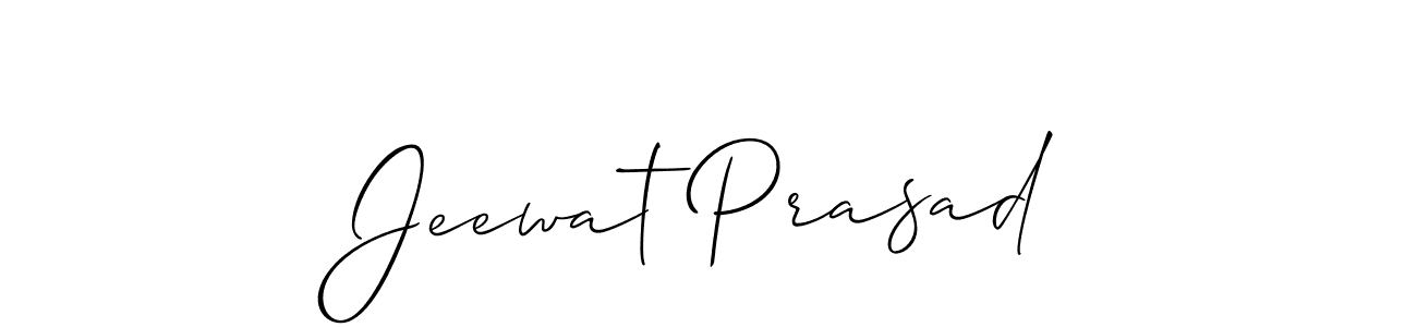 Here are the top 10 professional signature styles for the name Jeewat Prasad. These are the best autograph styles you can use for your name. Jeewat Prasad signature style 2 images and pictures png