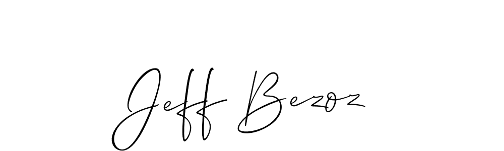 This is the best signature style for the Jeff Bezoz name. Also you like these signature font (Allison_Script). Mix name signature. Jeff Bezoz signature style 2 images and pictures png