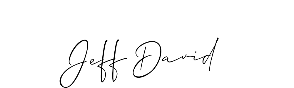 Allison_Script is a professional signature style that is perfect for those who want to add a touch of class to their signature. It is also a great choice for those who want to make their signature more unique. Get Jeff David name to fancy signature for free. Jeff David signature style 2 images and pictures png