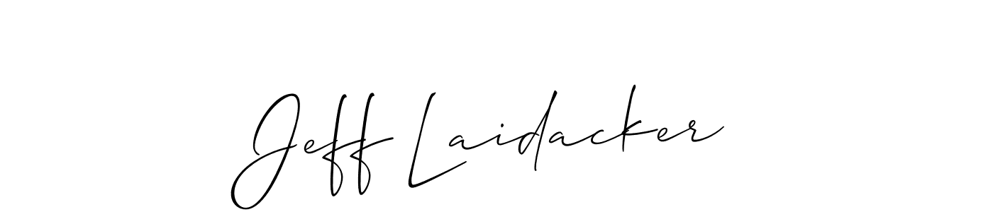 Here are the top 10 professional signature styles for the name Jeff Laidacker. These are the best autograph styles you can use for your name. Jeff Laidacker signature style 2 images and pictures png