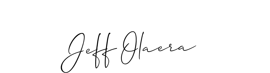 See photos of Jeff Olaera official signature by Spectra . Check more albums & portfolios. Read reviews & check more about Allison_Script font. Jeff Olaera signature style 2 images and pictures png