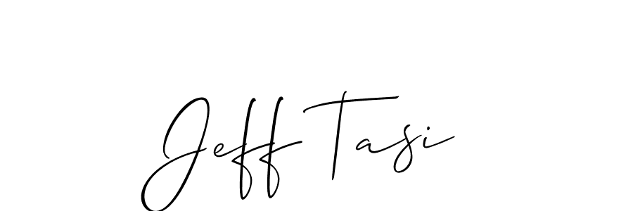 Make a beautiful signature design for name Jeff Tasi. Use this online signature maker to create a handwritten signature for free. Jeff Tasi signature style 2 images and pictures png