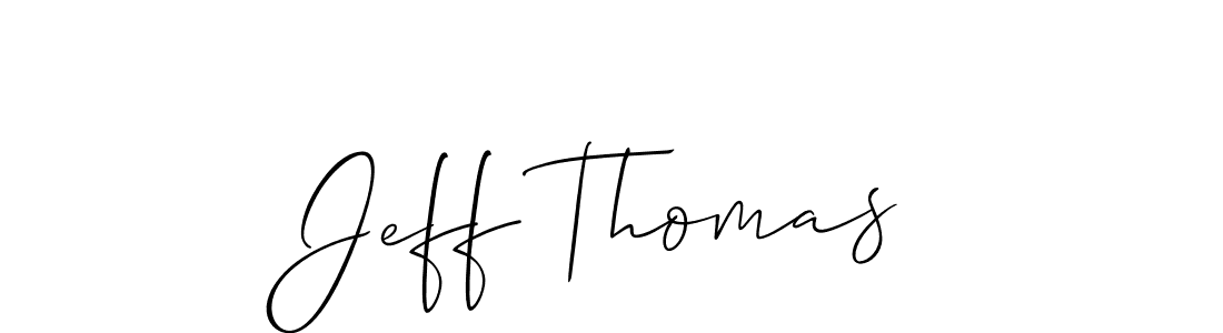 This is the best signature style for the Jeff Thomas name. Also you like these signature font (Allison_Script). Mix name signature. Jeff Thomas signature style 2 images and pictures png