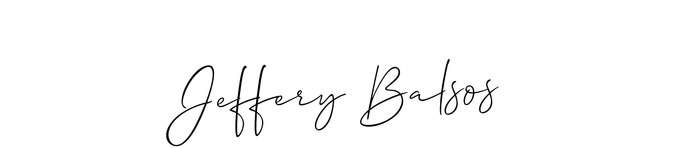 You can use this online signature creator to create a handwritten signature for the name Jeffery Balsos. This is the best online autograph maker. Jeffery Balsos signature style 2 images and pictures png