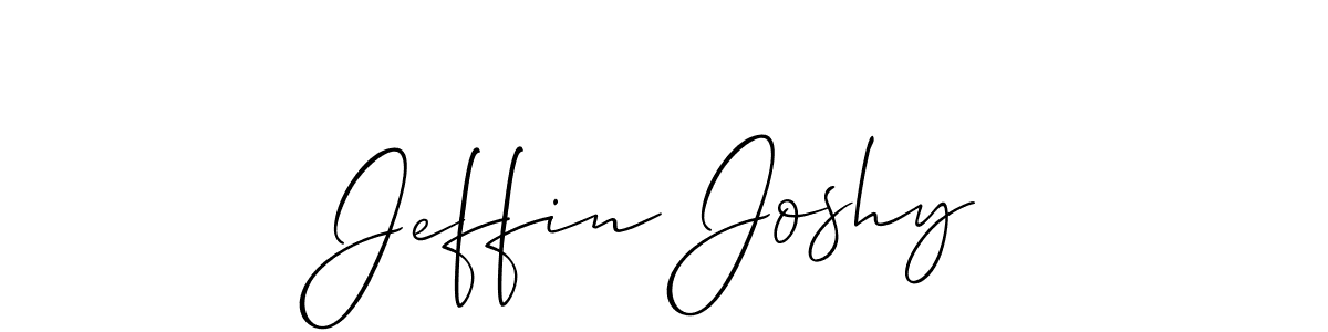 Here are the top 10 professional signature styles for the name Jeffin Joshy. These are the best autograph styles you can use for your name. Jeffin Joshy signature style 2 images and pictures png