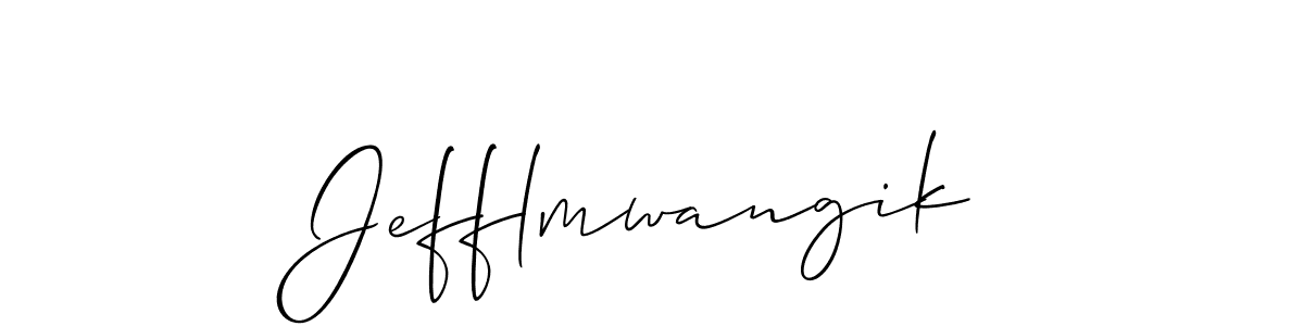 Once you've used our free online signature maker to create your best signature Allison_Script style, it's time to enjoy all of the benefits that Jefflmwangik name signing documents. Jefflmwangik signature style 2 images and pictures png