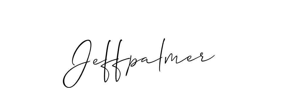 Make a beautiful signature design for name Jeffpalmer. With this signature (Allison_Script) style, you can create a handwritten signature for free. Jeffpalmer signature style 2 images and pictures png
