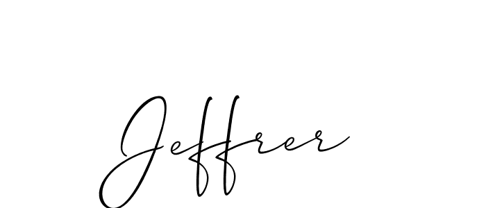 Once you've used our free online signature maker to create your best signature Allison_Script style, it's time to enjoy all of the benefits that Jeffrer name signing documents. Jeffrer signature style 2 images and pictures png