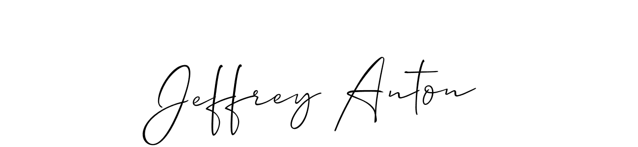 You can use this online signature creator to create a handwritten signature for the name Jeffrey Anton. This is the best online autograph maker. Jeffrey Anton signature style 2 images and pictures png
