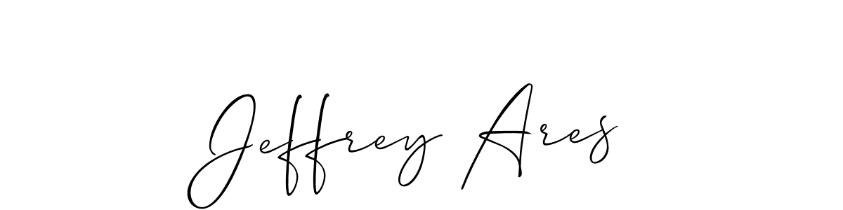 Make a short Jeffrey Ares signature style. Manage your documents anywhere anytime using Allison_Script. Create and add eSignatures, submit forms, share and send files easily. Jeffrey Ares signature style 2 images and pictures png